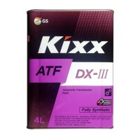 Трансмиссионная жидкость Kixx ATF DX-III /4л(4шт)