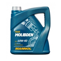 MANNOL Molibden 10w40(4л.) API SN/CH-4; (4); 7505 75054 Универсальный бензин/дизель