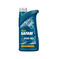 MANNOL Safari 20w50 мин 1л ( 20) м/масло